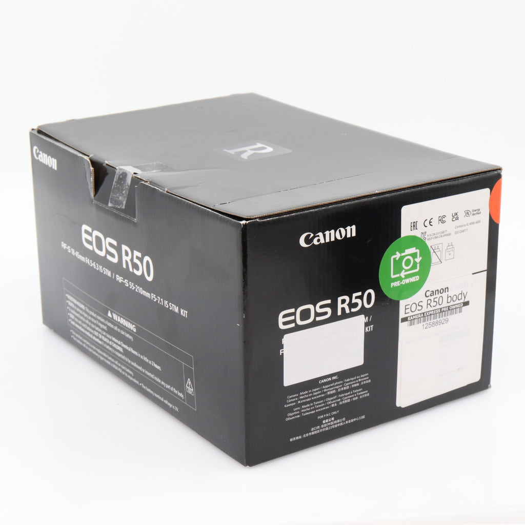 Canon EOS R50 body segunda mano