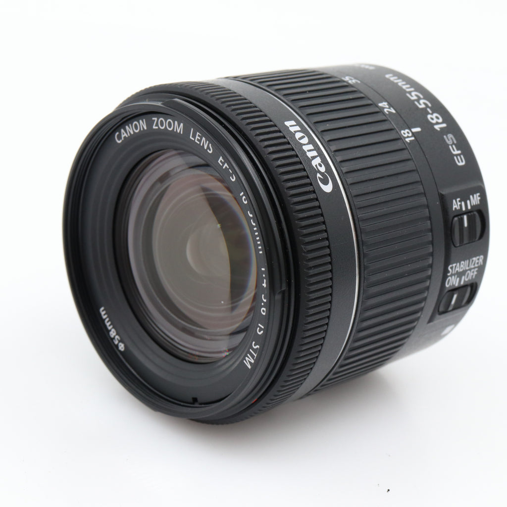 Canon EF-S 18-55mm f/4.0-5.6 IS STM tweedehands