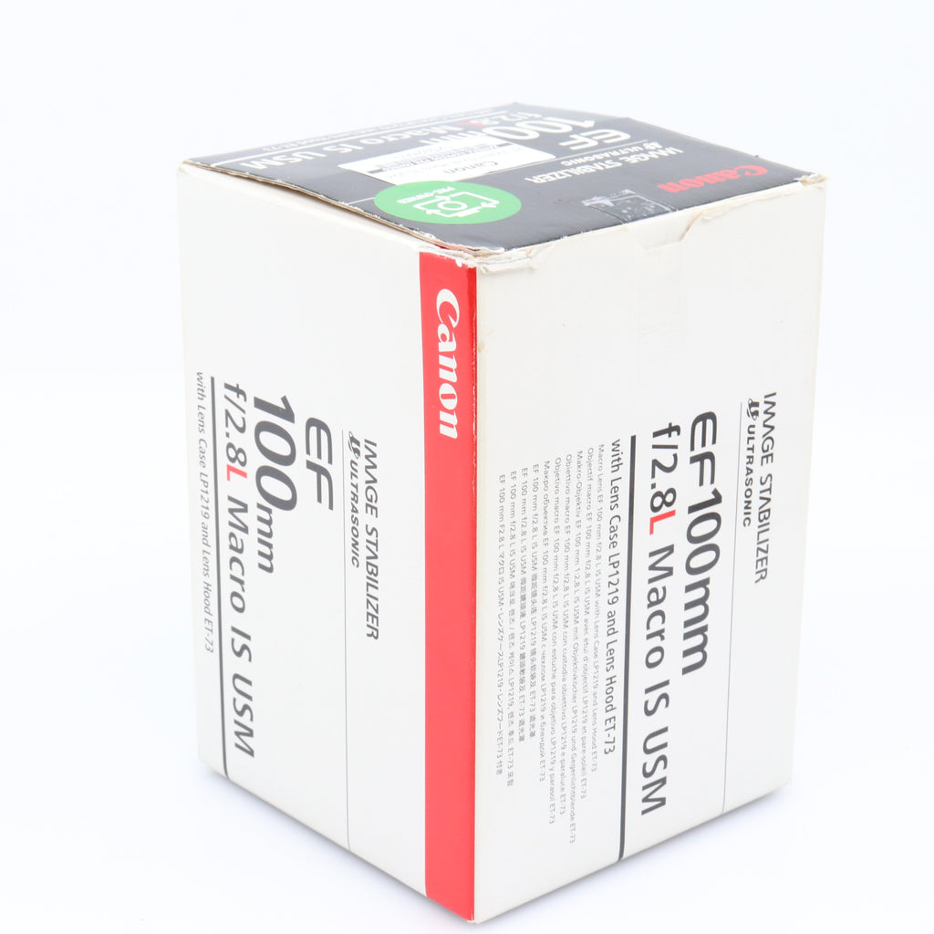 Canon RF 100mm f/2.8L Macro IS USM usato