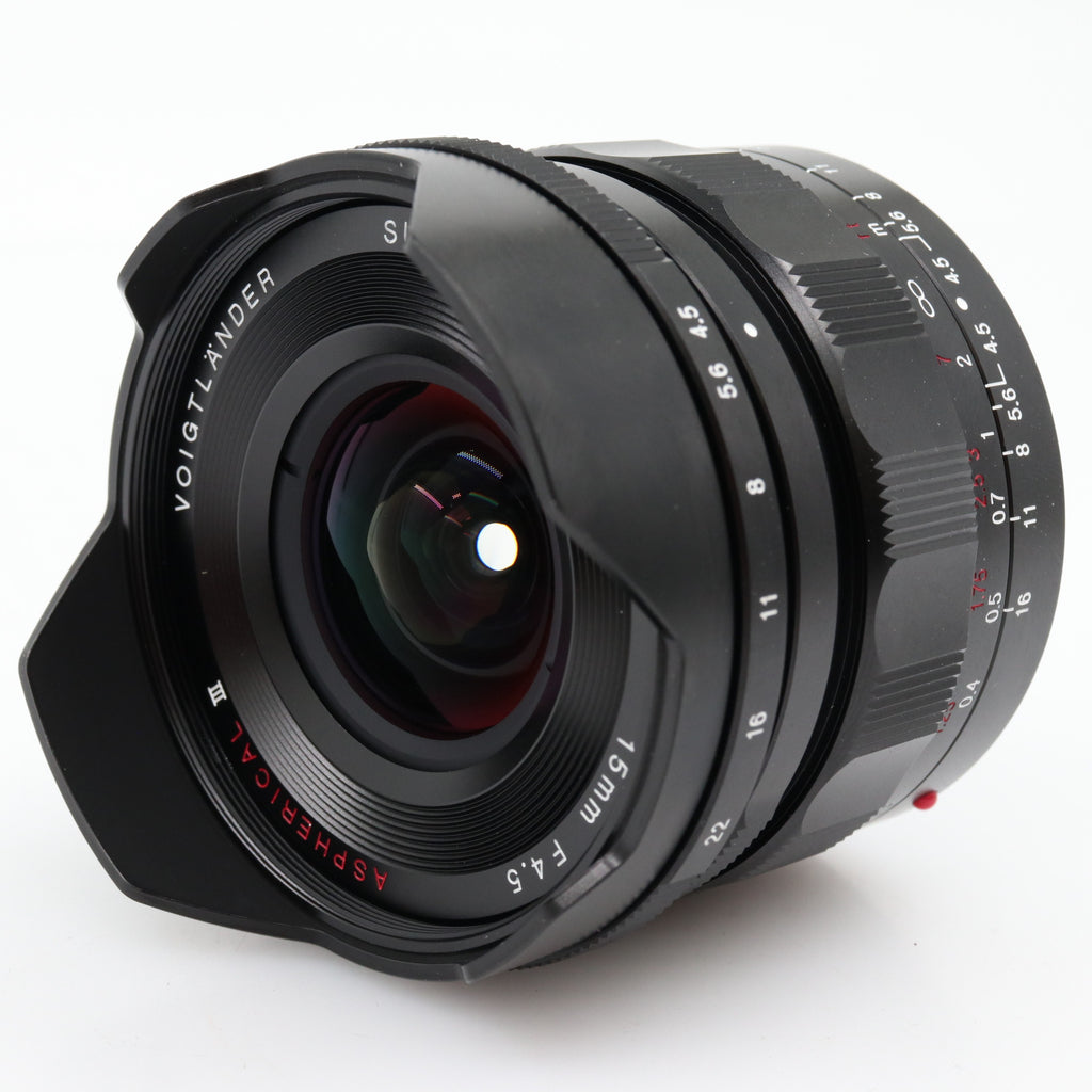 Voigtlander Heliar Super Wide 15mm F/4.5 ASPH. III Sony FE tweedehands