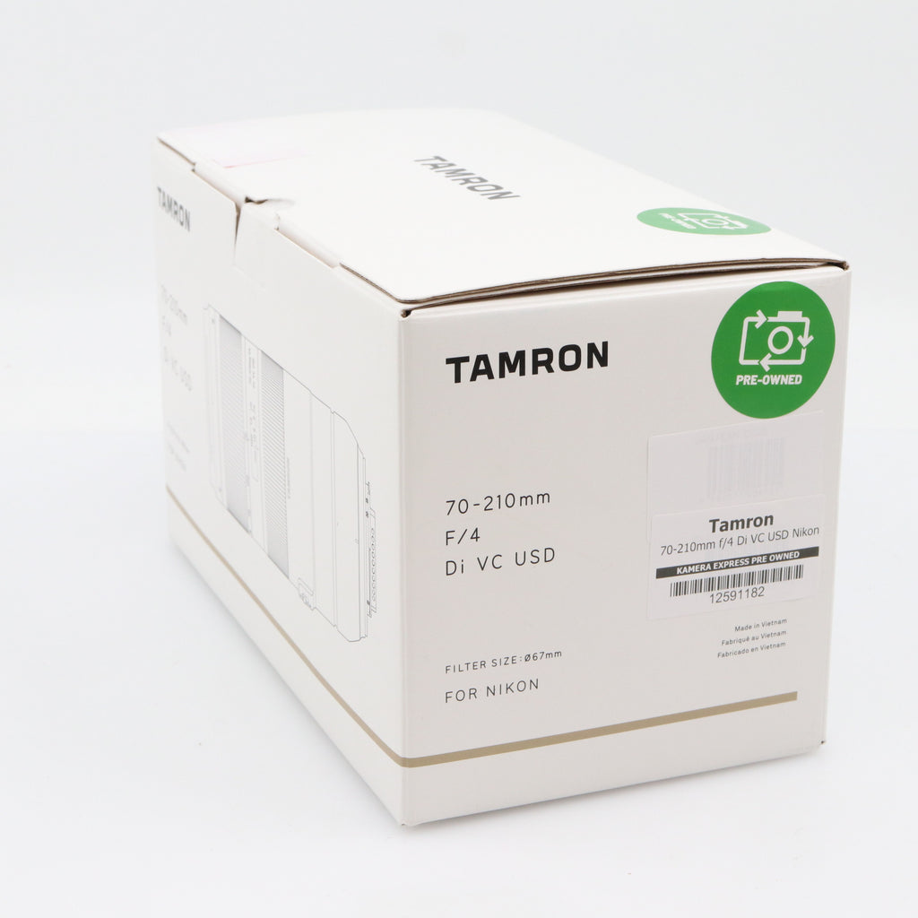 Tamron 70-210mm f/4 Di VC USD Nikon tweedehands