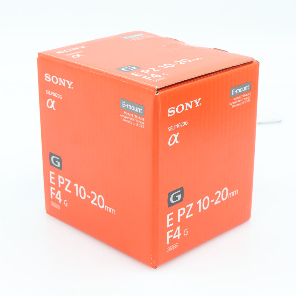 Sony E 10-20mm f/4.0 G PZ