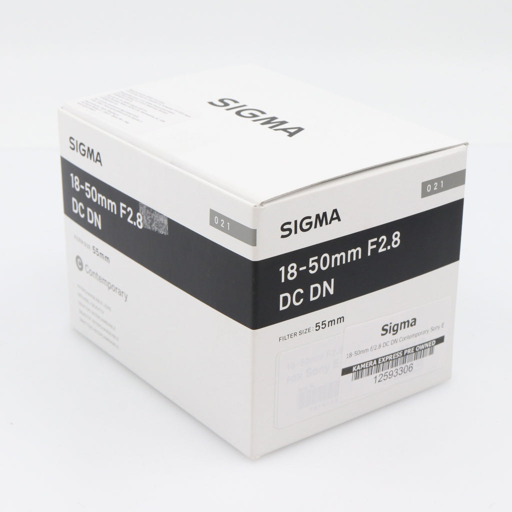 Sigma 18-50mm f/2.8 DC DN Contemporary Sony E occasion