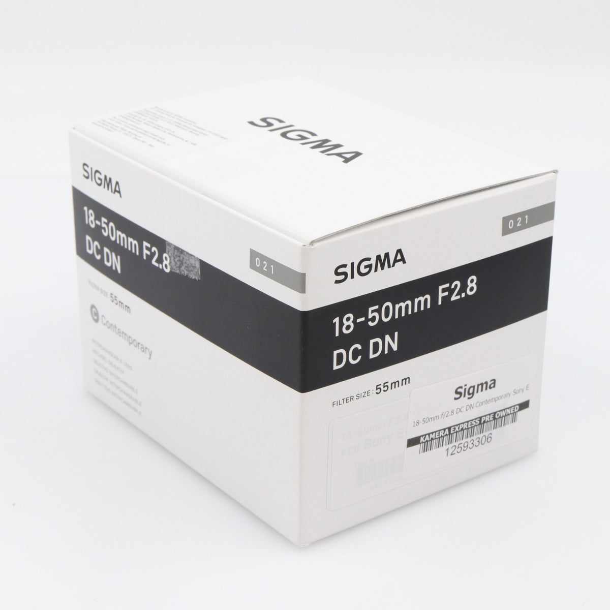Sigma 18-50mm f/2.8 DC DN Contemporary Sony E occasion