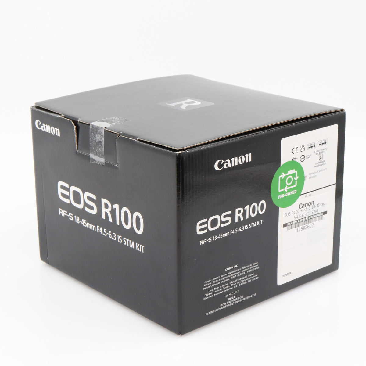 Canon EOS R100 + RF-S 18-45mm f/4.5-6.3 IS STM tweedehands