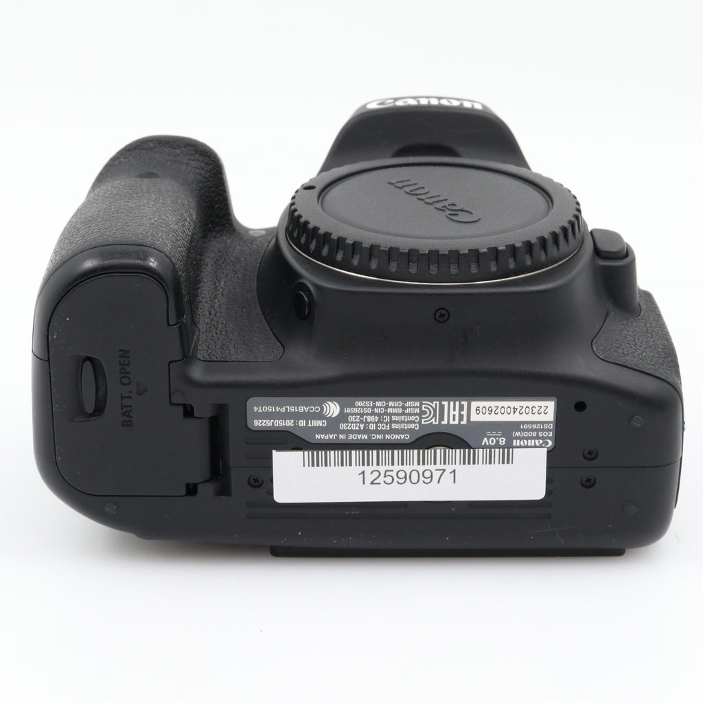 Canon EOS 80D body tweedehands
