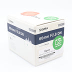 Sigma 60mm f/2.8 DN Art Sony E occasion