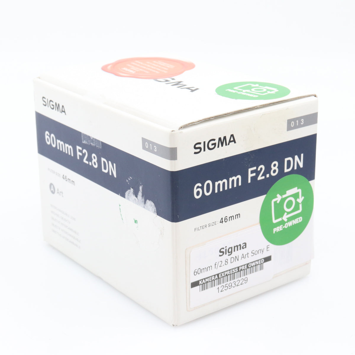 Sigma 60mm f/2.8 DN Art Sony E occasion