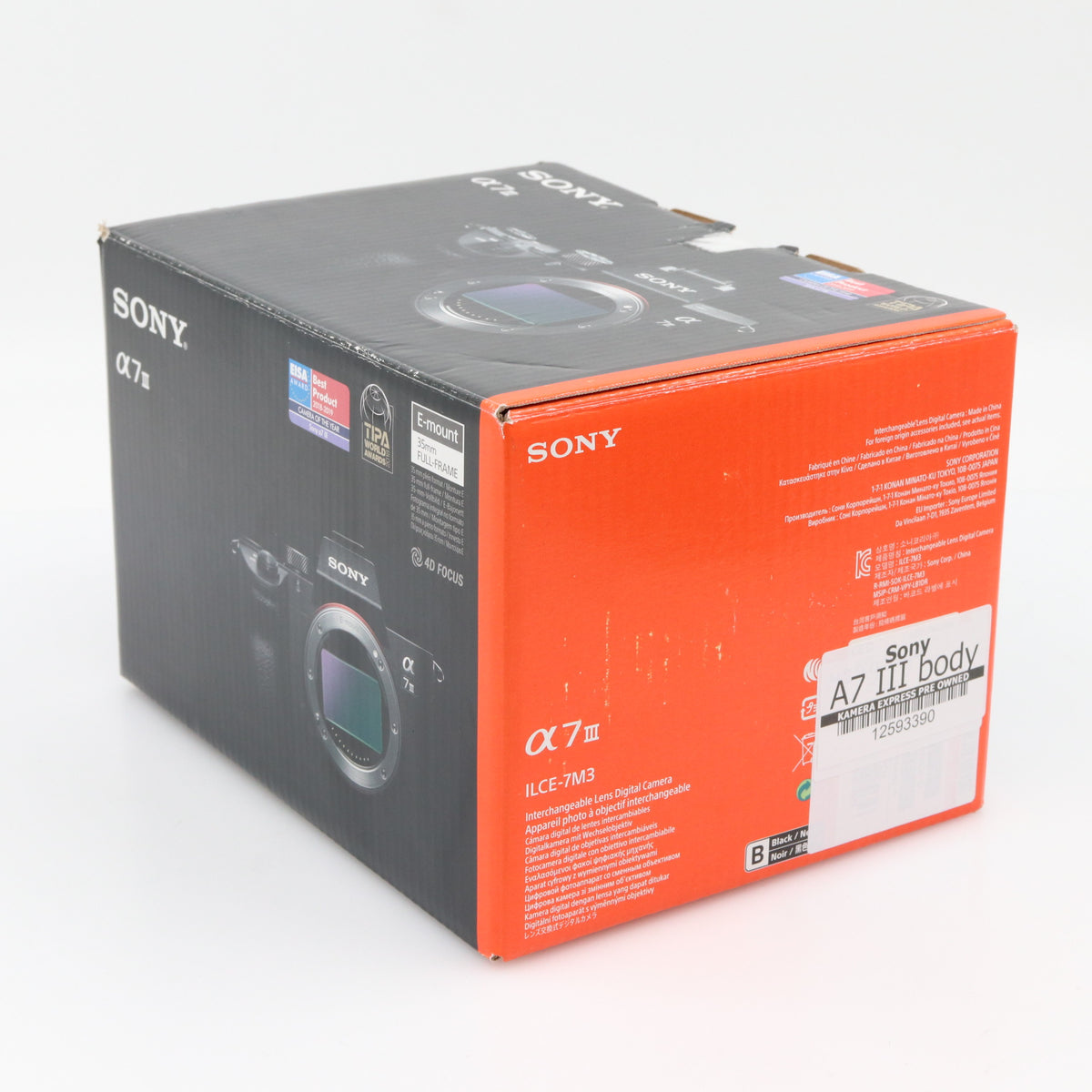 Sony A7 III body tweedehands