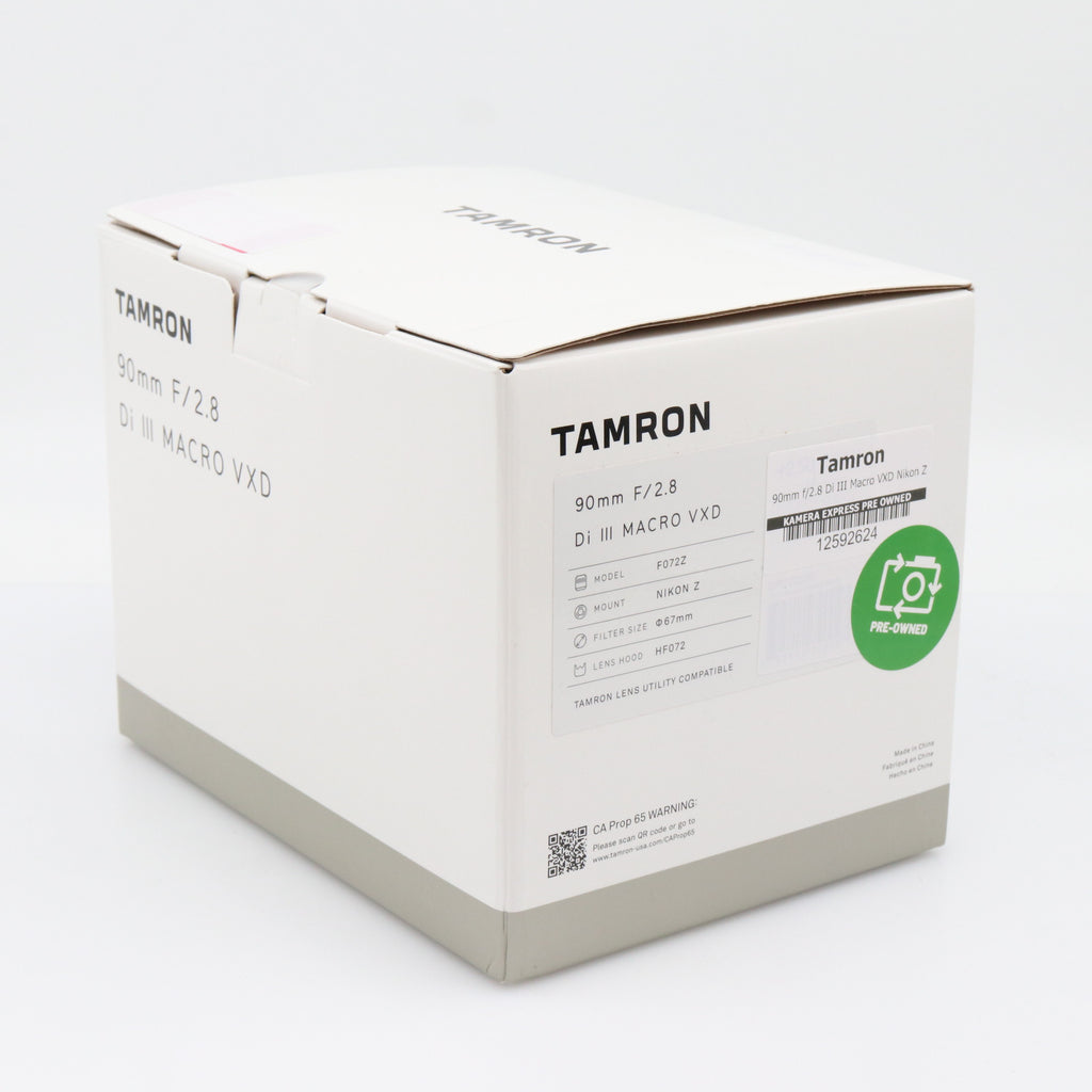 Tamron 90mm f/2.8 Di III Macro VXD Nikon Z