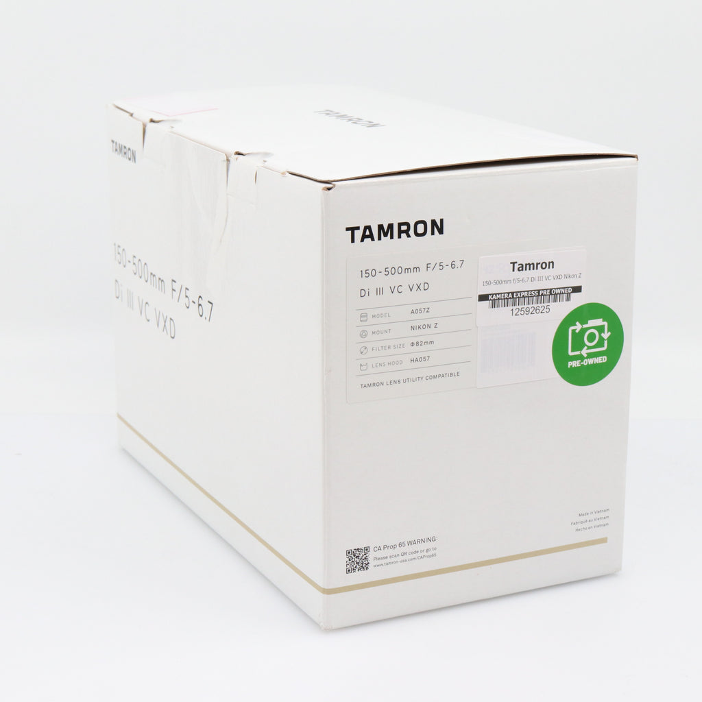 Tamron 150-500mm f/5-6.7 Di III VC VXD Nikon Z occasion