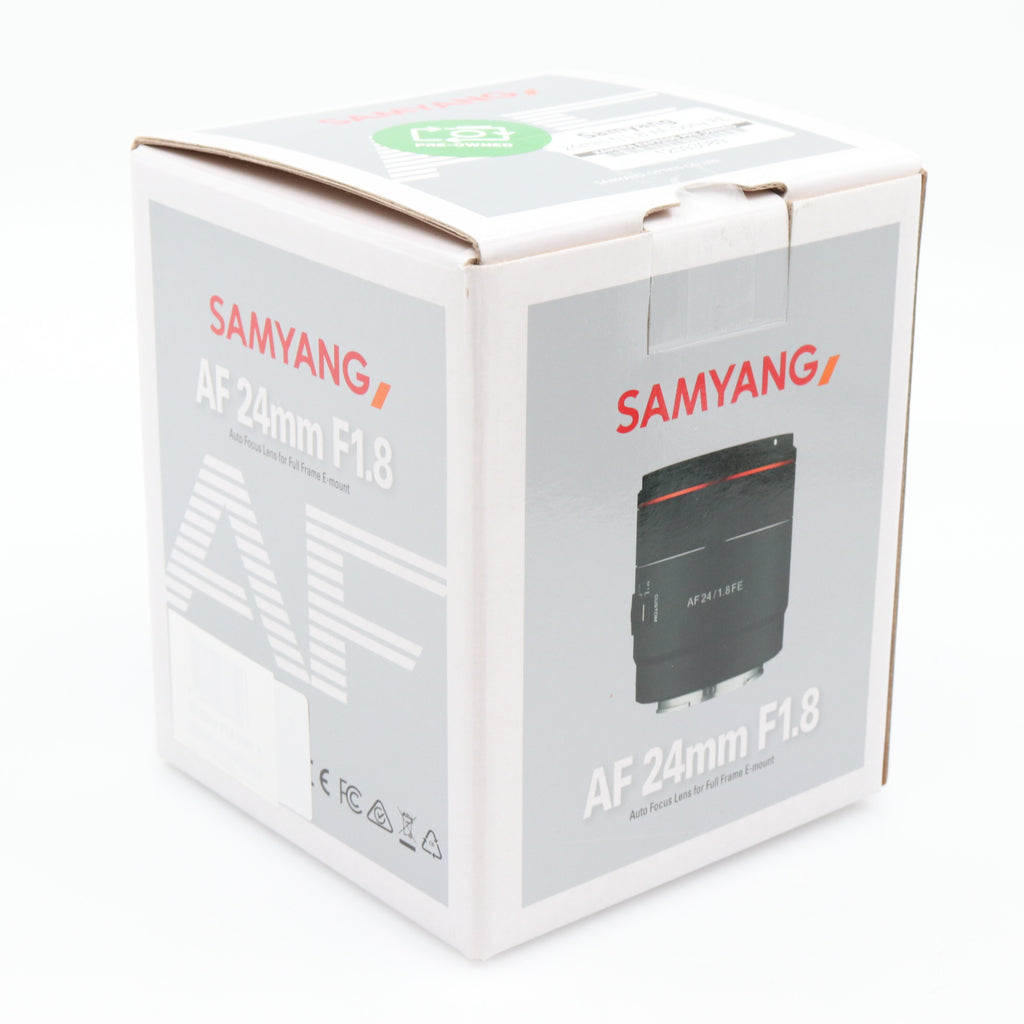 Samyang 24mm f/1.8 AF Sony FE tweedehands