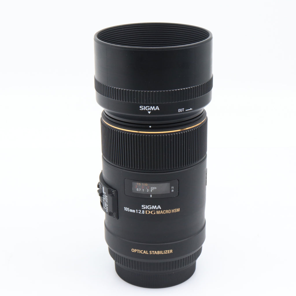 Sigma 105mm F/2.8 EX DG Macro OS HSM Canon EF tweedehands