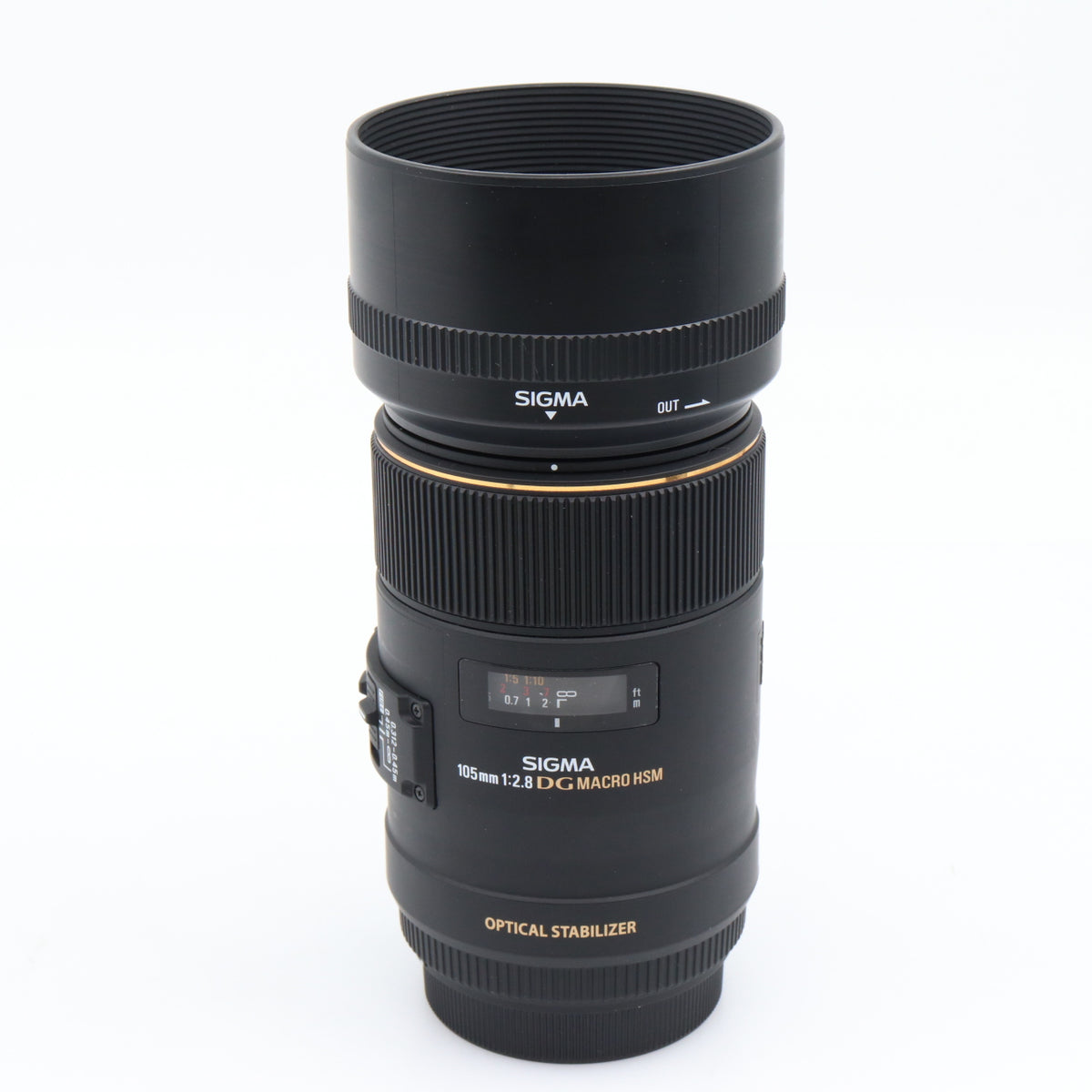Sigma 105mm F/2.8 EX DG Macro OS HSM Canon EF tweedehands