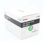 Sigma 24-70mm f/2.8 DG DN Art II Sony FE occasion